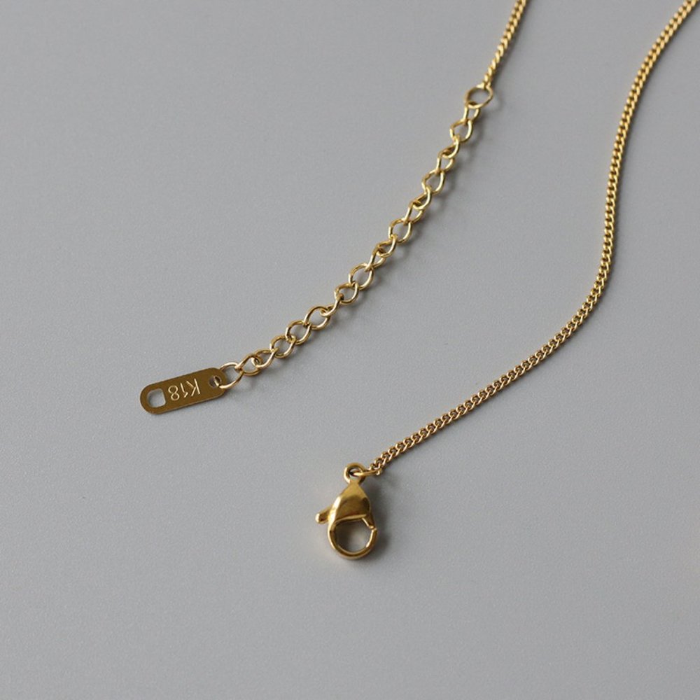 NEW 18K Gold Plated Rose Flower Fresh  Water Pearl Necklace - Picture 8 of 9
